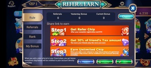 Refer And Earn in Teen Patti Go