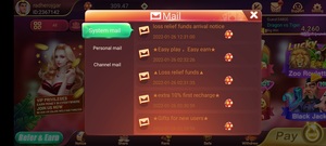 What Is Mail option in Satta Rummy Apk