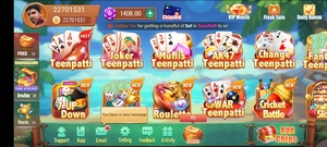 Available Game IN Teen Patti Real Pro 