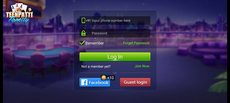 How To Register In Teen Patti Family App