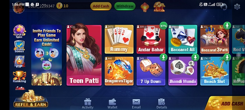 Witch Game Can i Play in Teen Patti Big Big