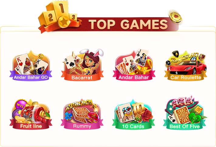 Available Games in Yes Teen Patti APK