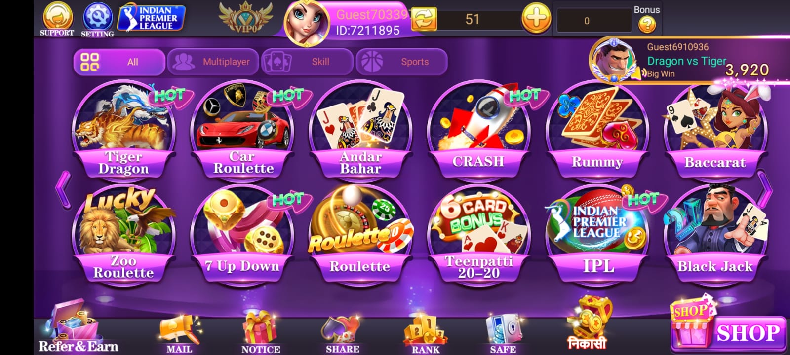 Available Game IN Rummy Holy, RummyHolly, Holi Rummy