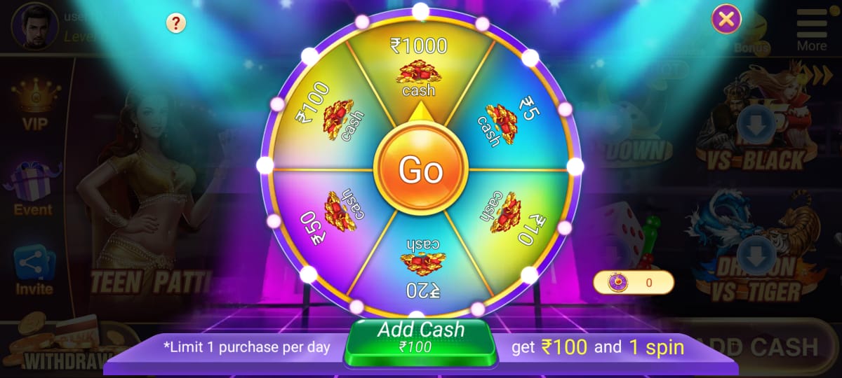 Try Lucky Roulette RichMe App