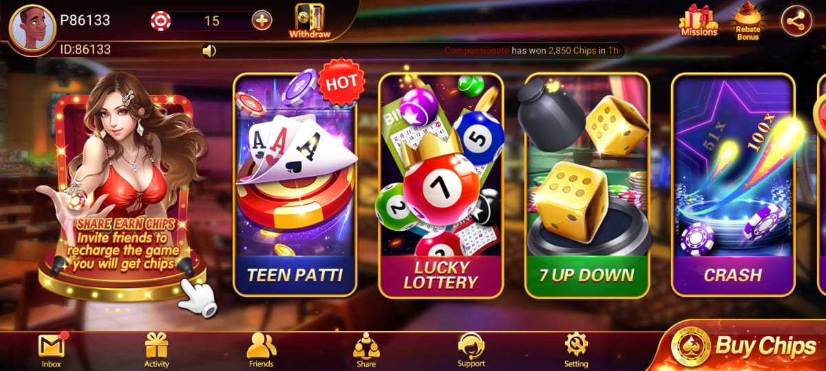 Available Game IN Teen Patti Bolly Game