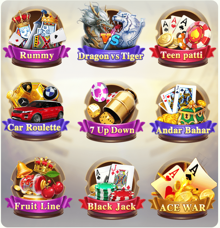 Available Game IN Teen Patti Wingo APK