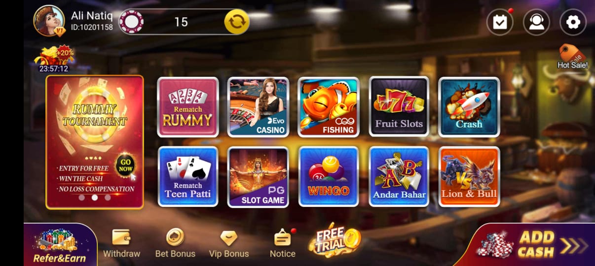 Available Games In Speed Rummy APK