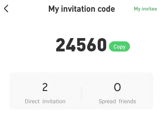 My invitation code My invitee, My travel fan Rules of Referral Rewards