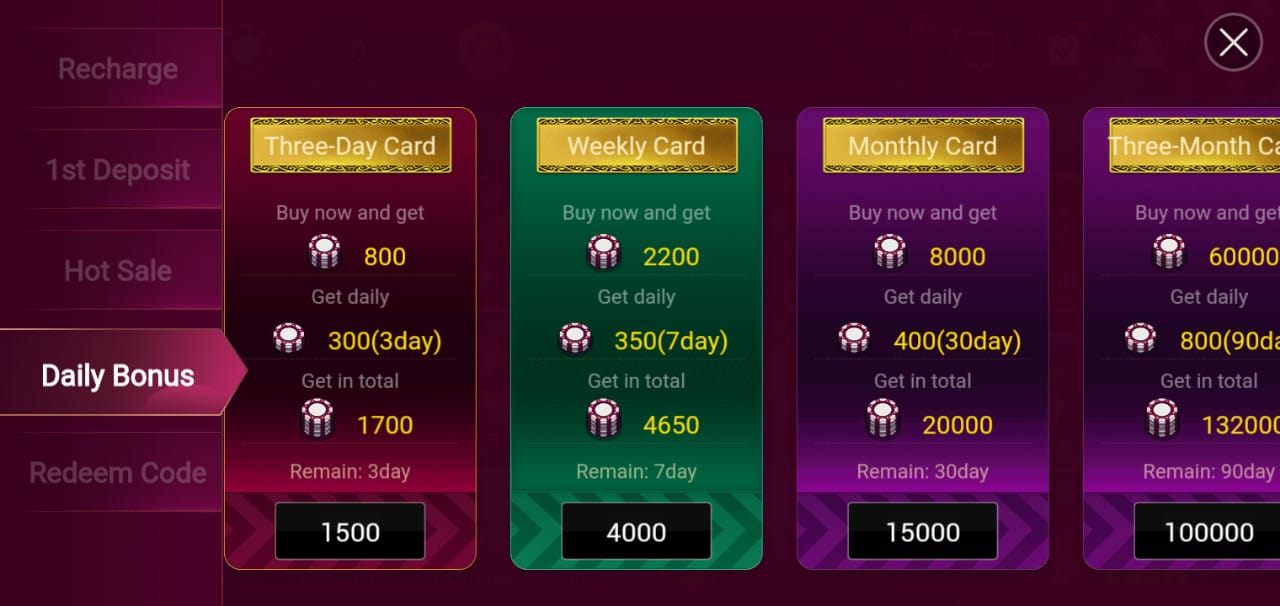 What is The Card Bonus Feature in Gogo Win Rummy Game