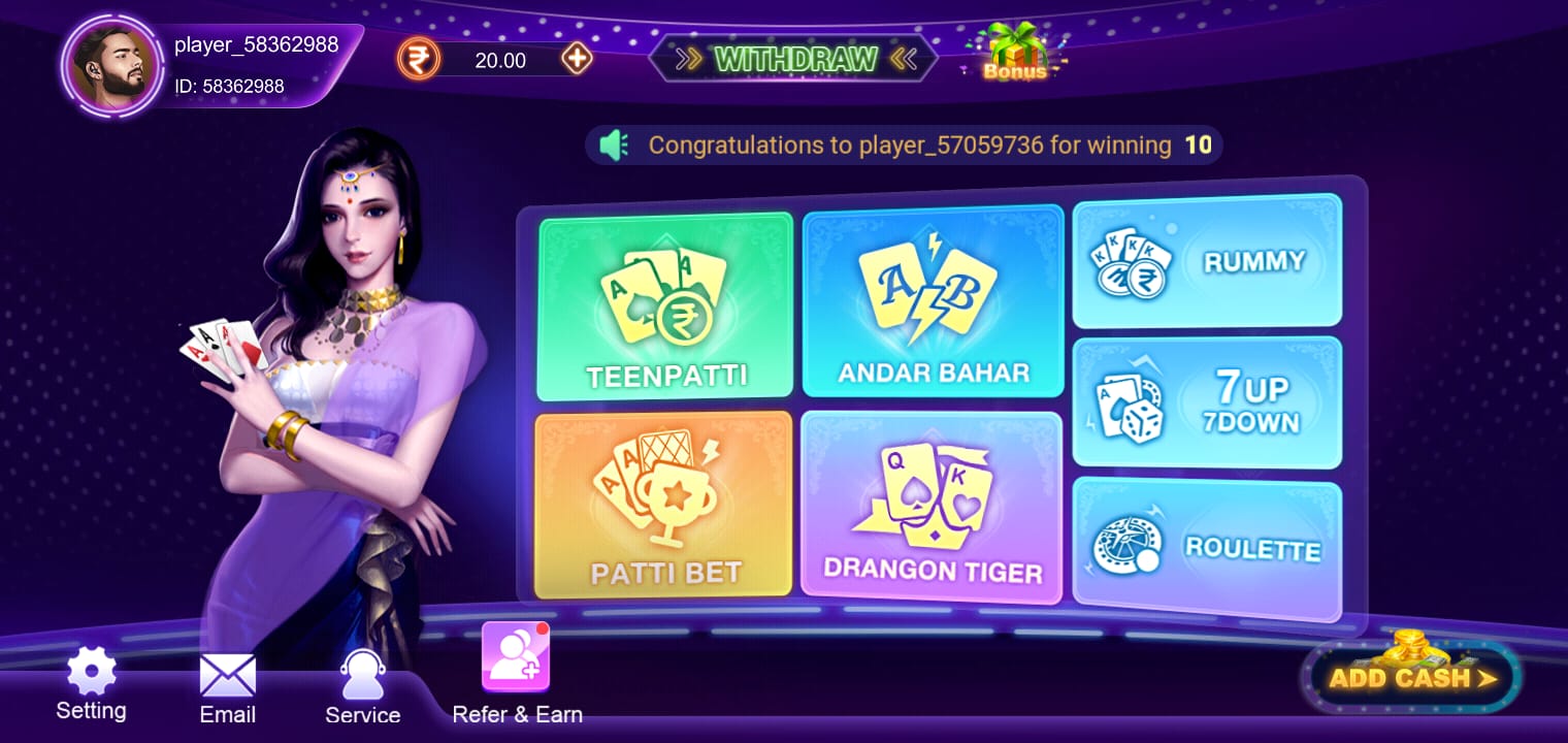Teen Patti Dhamal APK Features